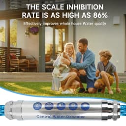 Household Soft Water Prefilter House Water Descaler Scale Inhibition Softener System Machine Anti Limescale Backwash Pre-Filter