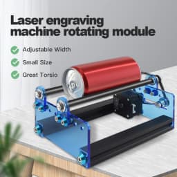 Laser Engraver Y-axis Rotary Roller Engraving Module for Engraving Cylindrical Objects Cans Engraving machine rotary module