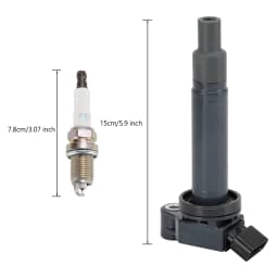 Artudatech 6X Ignition Coil+6X Spark Plug For Toyota Sienna 3.0L/3.3L UF267 2001-2006 2002 2003 2004 2005
