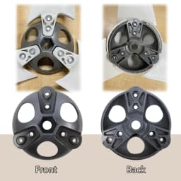 Wind Turbines Hub 3/5/6 Blades Generator Windmill Wheel Hub Accessories for All Wind Turbine Generator Extremely Durable