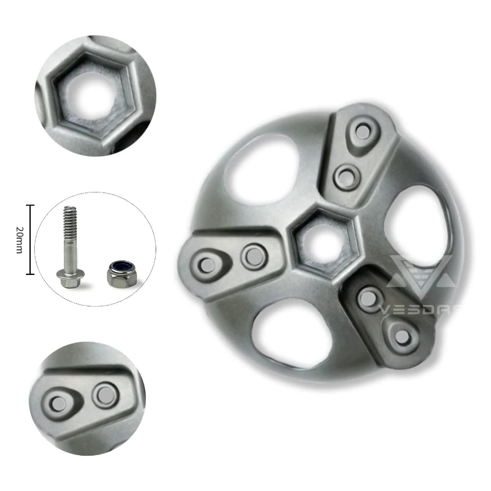 Wind Turbines Hub 3/5/6 Blades Generator Windmill Wheel Hub Accessories for All Wind Turbine Generator Extremely Durable