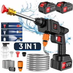 Cordless High Pressure Water Gun for Cleaning Car Wash Machine Garden Watering Water Gun Power Tool for Makita 18V Battery
