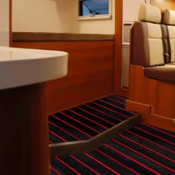 Boat Decking EVA Foam Flooring Sheet Faux Teak Marine Mat Boat Yacht Non-Slip Flooring Mat, Wear-Resistant and Self-Adhesive Pad
