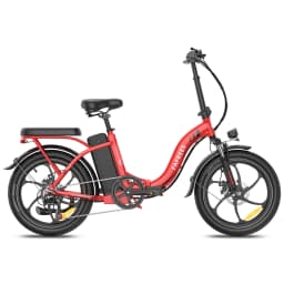 Fafrees F20+ Folding Electric Bicycle 20 X 3.0 Inch MTB E-bike for Adults, 36V 20Ah Removable Battery, 75-100km Range