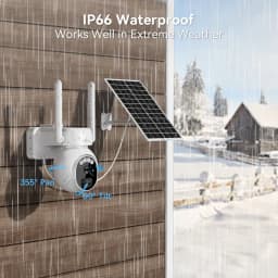 XEGA 4G LTE Security Camera No Wi-Fi With SIM Card Solar Outdoor Wireless 2K HD Solar Powered 10000mAh Outdoor Human Detection Color Night Vision 2-Way Talk Waterproof