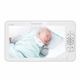 7" Video Baby Monitor, 1080P HD Display, IPS , Support 2 HDCams, 24Hour Battery Life, 1000ft Range, Split mode