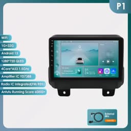 Car radio For Jeep Wrangler JL 2018-2021 Android Auto multimedia Video player For Gladiator 4G Carplay 2din SWC Screen Head Unit
