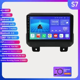 Car radio For Jeep Wrangler JL 2018-2021 Android Auto multimedia Video player For Gladiator 4G Carplay 2din SWC Screen Head Unit
