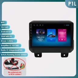 Car radio For Jeep Wrangler JL 2018-2021 Android Auto multimedia Video player For Gladiator 4G Carplay 2din SWC Screen Head Unit