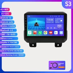 Car radio For Jeep Wrangler JL 2018-2021 Android Auto multimedia Video player For Gladiator 4G Carplay 2din SWC Screen Head Unit