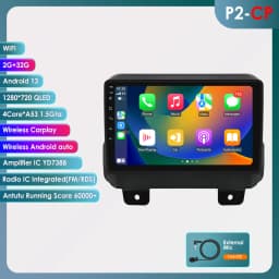 Car radio For Jeep Wrangler JL 2018-2021 Android Auto multimedia Video player For Gladiator 4G Carplay 2din SWC Screen Head Unit