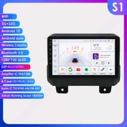 Car radio For Jeep Wrangler JL 2018-2021 Android Auto multimedia Video player For Gladiator 4G Carplay 2din SWC Screen Head Unit