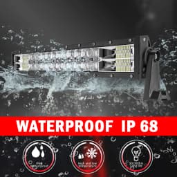 CO LIGHT Curved Led Light Bar 12V 52inch 1020W Led Work Light 2-Row Combo Beam For Car 4WD ATV SUV UTV Trucks 4x4 Motorcycle 24V