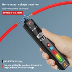 BSIDE.NEW Voltage Detector Tester X1 X2 Smart Multimeter Non-contact Infrared Thermometer EBTN Display Live wire NCV Test pencil