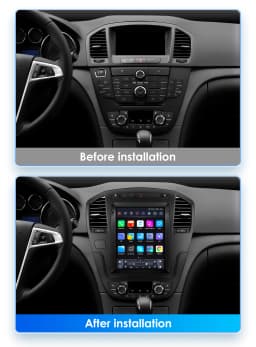 9.7inch 2 DIN Android 13 Car Multimedia Stereo for Opel Insignia Buick Regal 2009-2013 Autoradio Vertical Screen Carplay 7862