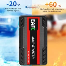 EAFC NEW 600A Start Power Bank Jump Starter Car Booster External Battery 12V Starting Device for Petrol Diesel Powerbank