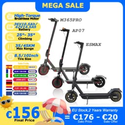 ATSANT Adult Electric Scooter Powerful Motor 35KM/50KM Long Range 8.5/10 Inch Tires 10.5/14.5Ah Large Battery Foldable Commuter Electric Scooter Kick Scooter