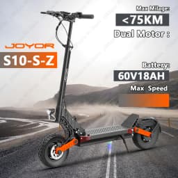 Electric scooters JOYOR-S10-S-Z motorization 60V18Ah road tires 10 ''hydraulic dual brakes for adults