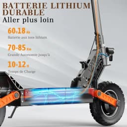 Electric scooters JOYOR-S10-S-Z motorization 60V18Ah road tires 10 ''hydraulic dual brakes for adults