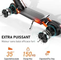 Electric scooters JOYOR-S10-S-Z motorization 60V18Ah road tires 10 ''hydraulic dual brakes for adults
