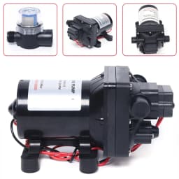 12V Diaphragm Pump DC Self-priming Water Pump Pressure Pump For Garden Motorhome