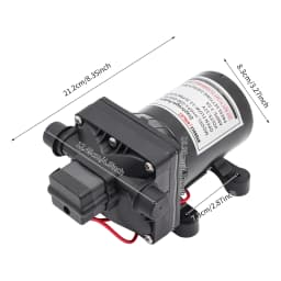 12V Diaphragm Pump DC Self-priming Water Pump Pressure Pump For Garden Motorhome