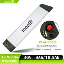 36V 8Ah 10.5Ah Rechargeable Batteries ebike Bicycle Battery for Zündapp Z101 Green 1.0 Battery Electric Bike Battery
