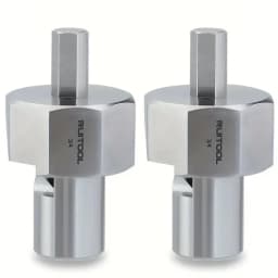 ENJOYWOOD Woodworking Chamfer Tool for 19mm/20mm Dog Holes Polished Finish T10 Alloy Blade Stainless Steel 9mm Hex Shank