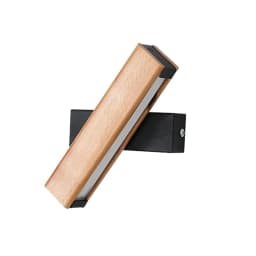 Indoor Wall Sconces,4W 3000K Warm White Modern Wooden LED Wall Lamp, Led Wall Light for Bedroom,Hallway, Hotel