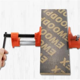 Heavy Duty 1/2" 3/4" Wood Gluing Pipe Clamp Fixture Quick Release Cast Iron Vertical Pipe Clamp Woodworking Tool