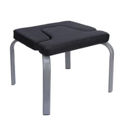 White/Black Yoga Headstand Bench, Modern Yoga Training Stool Fitness Equipment with 200kg Load-Bearing