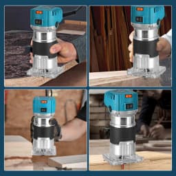 2000W Electric Wood Router Electric Trimmer Woodworking Milling Engraving Slotting Trimming Machine Carving Router Tool