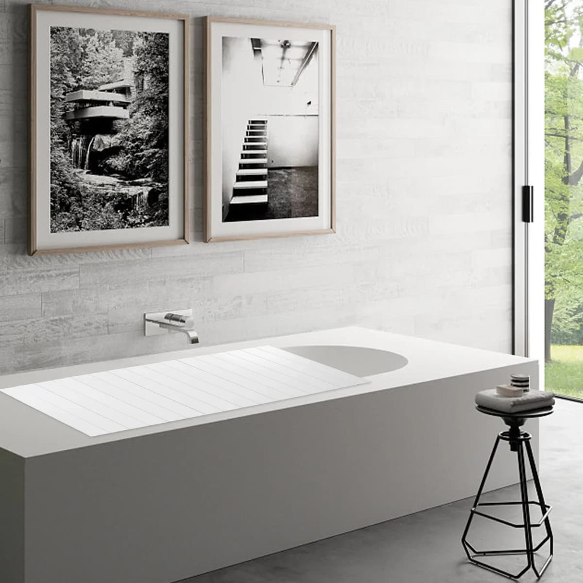 PVC Foldable Bathtub Board Cover Waterproof Dustproof Bathtub Tray Insulation Durable Board For Home Bathroom Spa 75 x 170 cm
