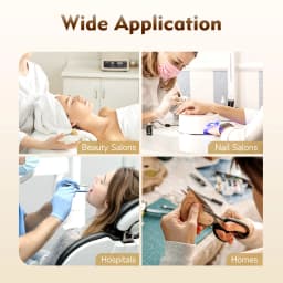 5X Magnifying Lamp, 24W Cool White Light Adjustable Rolling Magnifier Cosmetic Fluorescent Lamp for Beauty Nail Salon