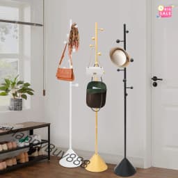 Coat Rack Freestanding Home Plain Freestanding Coat Hanger Rack Metal Clothes Rack Hall Tree Clothing Rack Gold/Black/White