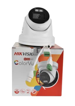 Hikvision IP Camera 8MP DS-2CD2387G2H-LISU/SL Smart Hybrid Light ColorVu Turret 4MP DS-2CD2347G2H-LISU/SL Built-in 2-Way Audio