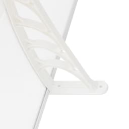 Front Door Canopy Arch Canopy Clear Canopy For Front and Rear Entrances Balconies Shop Windows and Garden Gates 90*300cm