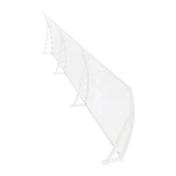 Front Door Canopy Arch Canopy Clear Canopy For Front and Rear Entrances Balconies Shop Windows and Garden Gates 90*300cm