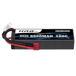 HRB 2S RC Lipo 7.4V 5200mah 6200mah 6500mah RC Car Lipo Battery Hard case 100C With Deans T Plug for RC Car Truck Monster