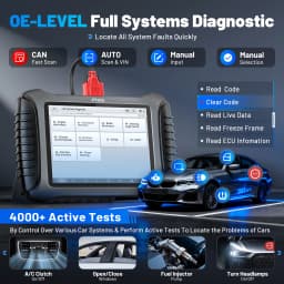 XTOOL X100PAD3 SE IMMO Key Programming ECU Coding Full System Car Diagnostic Scanner Best Locksmith Programmer CANFD DOIP FCA