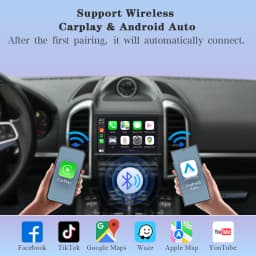 AUTOTOP Linux Wireless CarPlay Interface Box for Porsche PCM 3.1 2011-2016 Panamera Cayenne Cayman Macan Boxster (911 991 718)
