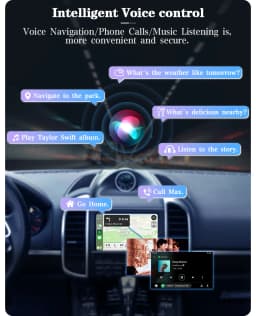 AUTOTOP Linux Wireless CarPlay Interface Box for Porsche PCM 3.1 2011-2016 Panamera Cayenne Cayman Macan Boxster (911 991 718)