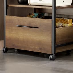 SoBuy FKW118-PF serving trolley with 1 removable storage struhe kitchen trolley on roller trolley bar cart
