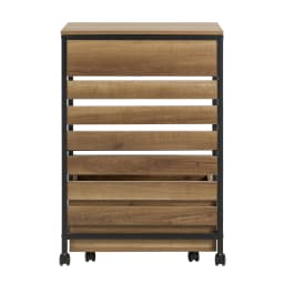 SoBuy FKW118-PF serving trolley with 1 removable storage struhe kitchen trolley on roller trolley bar cart