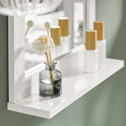 SoBuy FRG129 mirror wall mirror bathroom mirror with shelf BHT: 40x49x10cm