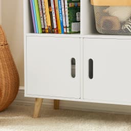 Sobuy Kmb58-W Kids Shelf with House Design Bookcase for Children Storage Shelf Toy Shelf Furniture