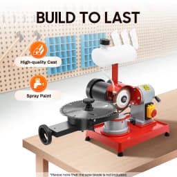 Saw Blade Sharpening Machine 370W 2850RPM Adjustable Design Circular Saw Blade Sharpener
