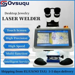 200W Water-cooled Laser Spot Welder Visual Operation High-precision Seamless Welding Suitable for Small Object Jewellery Welding