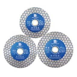BRSCHNITT Diamond Cutting Disc Saw Blade Double-sided Cutter for Ceramic Tile Porcelain Dia 125mm Cut Plate Cutting Disc