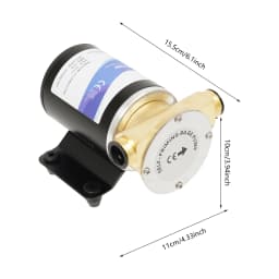 Electric Water Pump 30L/min DC 12V 10A 120W Water Pump for Agricultural Irrigation Draining Ponds